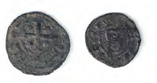 Las monedas encontrada en Aracena