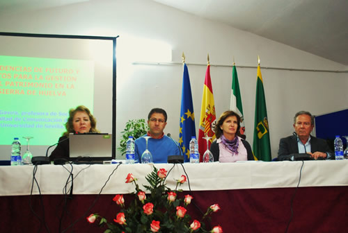 Lina Gavira, Felix Talego y Isabel González