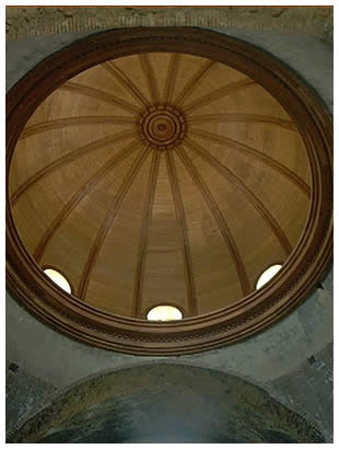 La nueva cúpula desde dentro
