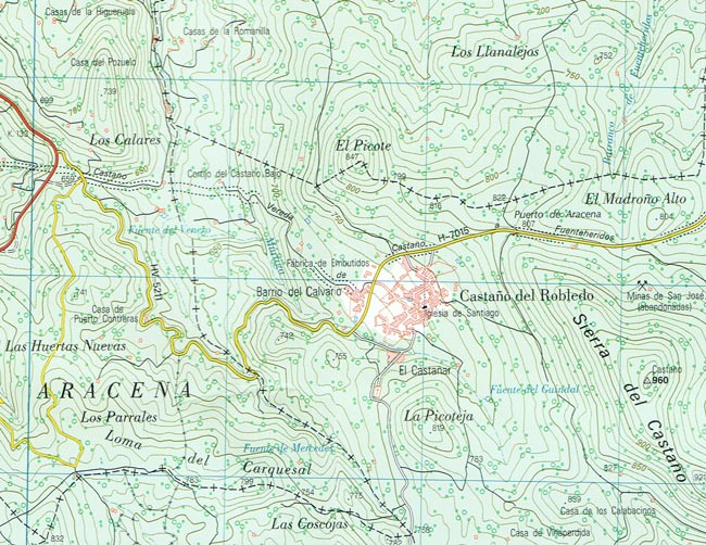mapa 1 ⁄ 25 000 Plano general de la sitación