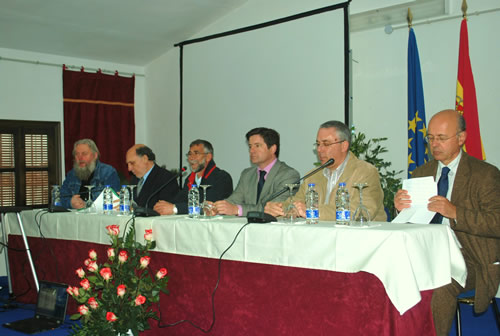 La mesa de la inauguración